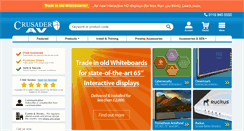Desktop Screenshot of crusaderav.co.uk